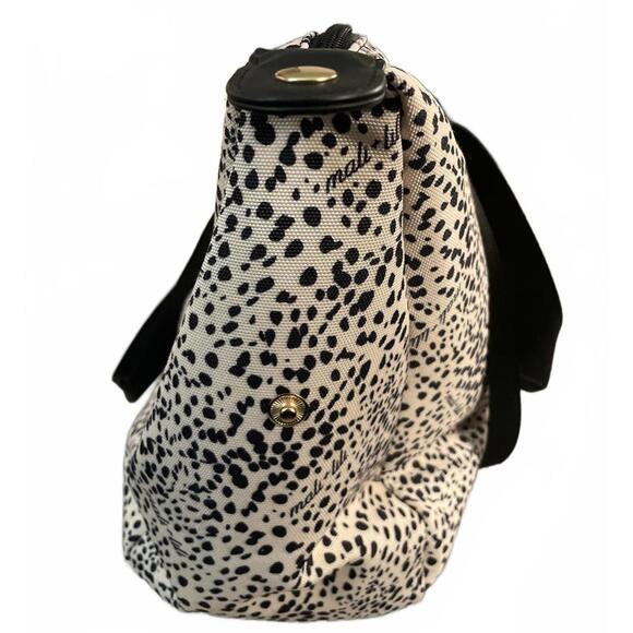 Anthropology Mali + Lili Travel Purse Bag Weekender Leopard - Picture 3 of 9